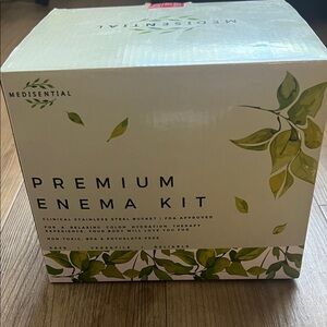NEW Medisential Premium Stainless Steel Enema Kit – Complete Colon Hydrotherapy